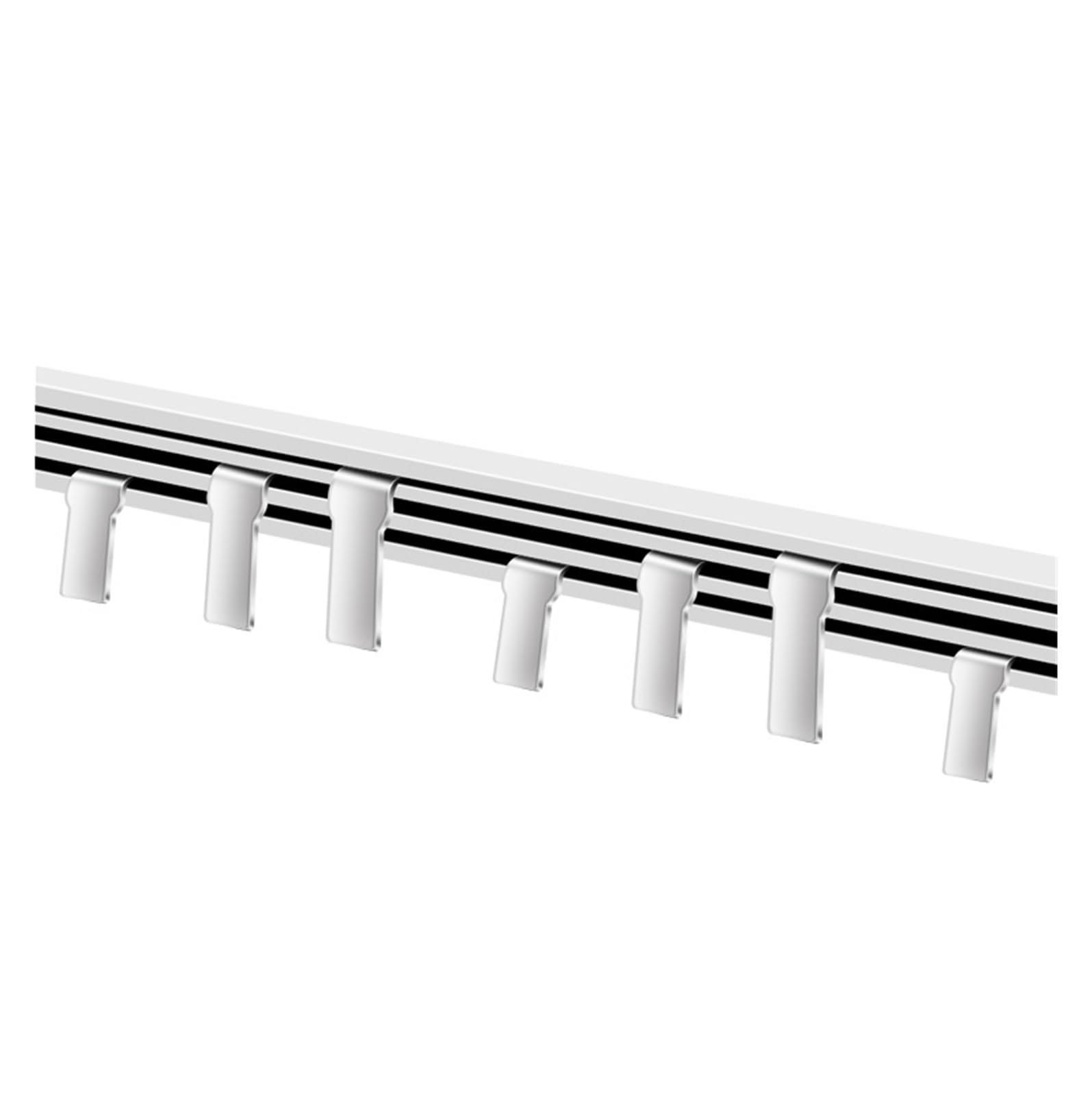 Barre omnibus triphasée cuivre 3P 70A disjoncteur DZ47 boîte distribution 1m
