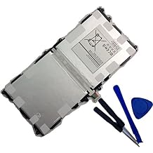 Replacement Cell-Phone Battery for Galaxy SM-P605 SM-P605V SM-P607T SM-T520 SM-T525 T8200K AA1DA04WS/7-B AA1DA2WS/7-B AAaD828oS/T-B P11G2J-01-S01 with Installation Tools
