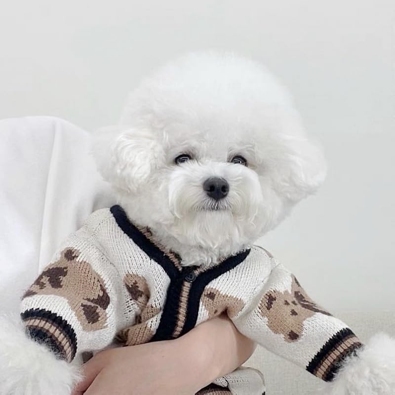 2er-Pack Hunde-T-Shirts Aus Baumwolle - Gestreifte Sommerwesten Für Kleine Hunde (Chihuahua, Beagle, Bichon), Größe M