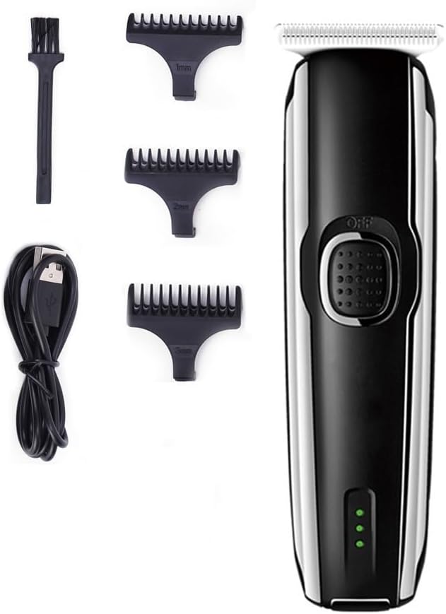 Men's Electric Hair Clipper Professional Portable Bald Head Trimmer