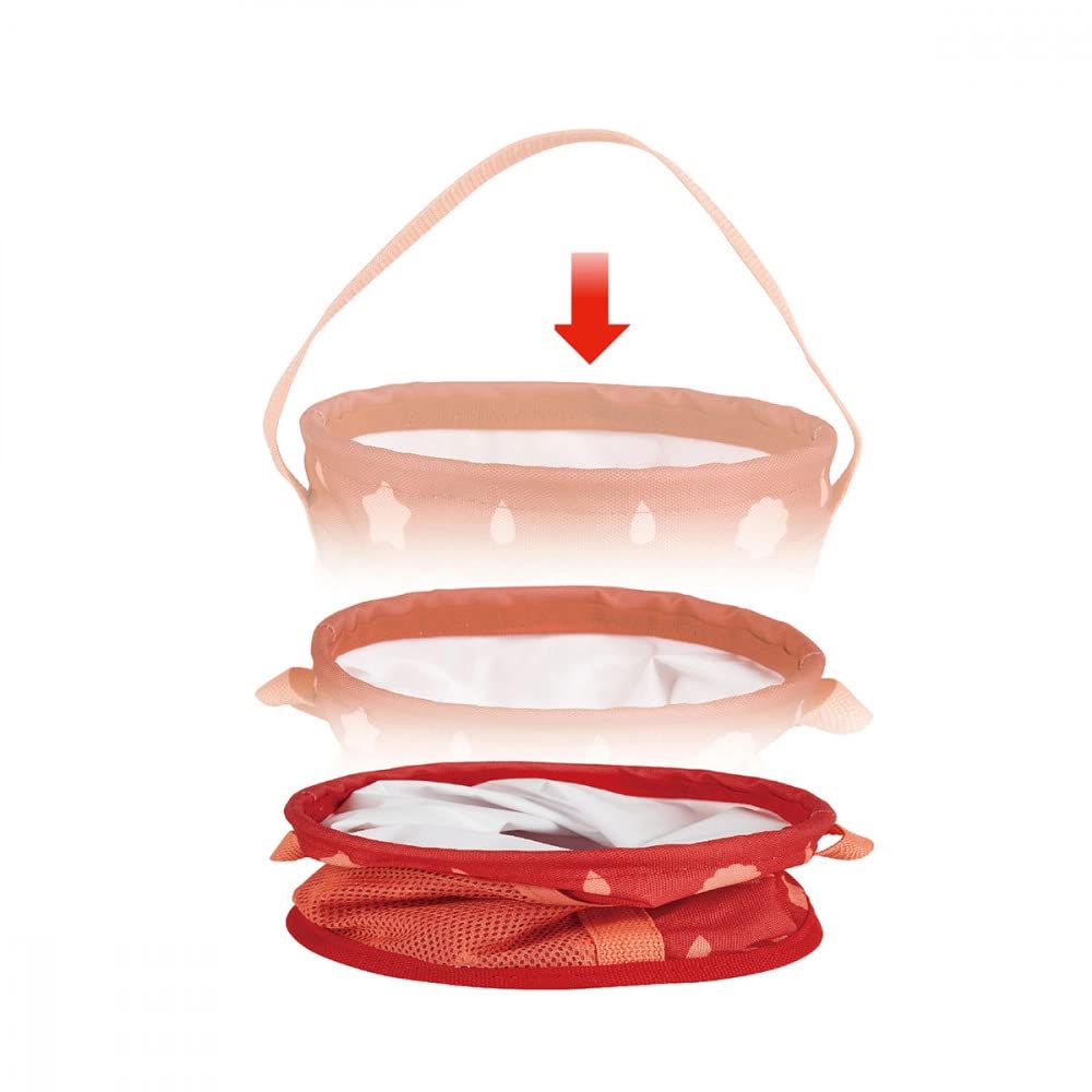 Hape Fold and Go Beach Toy Sets with Easy Carry Cavas Bag| Beach Toy Playset with Bucket for Toddlers 18M+ - Image 3