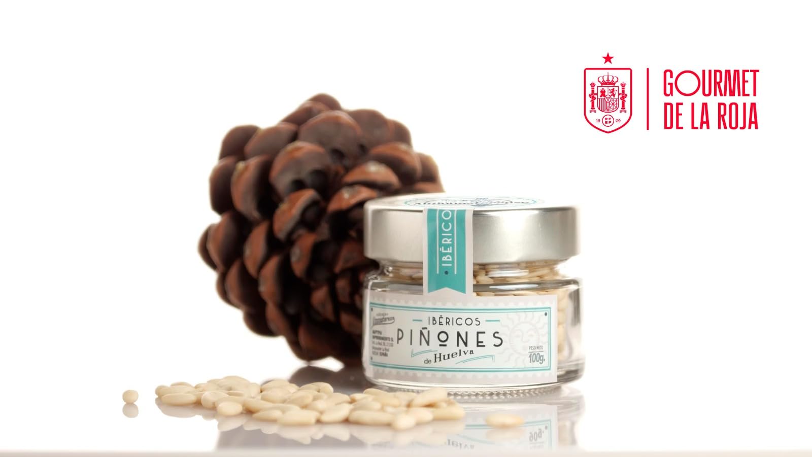 Piñón Ibérico Gourmet 100g – Sabor Intenso y Natural – Origen Certificado en España – Sin Gluten, Sin Aditivos, Rico en Nutrientes