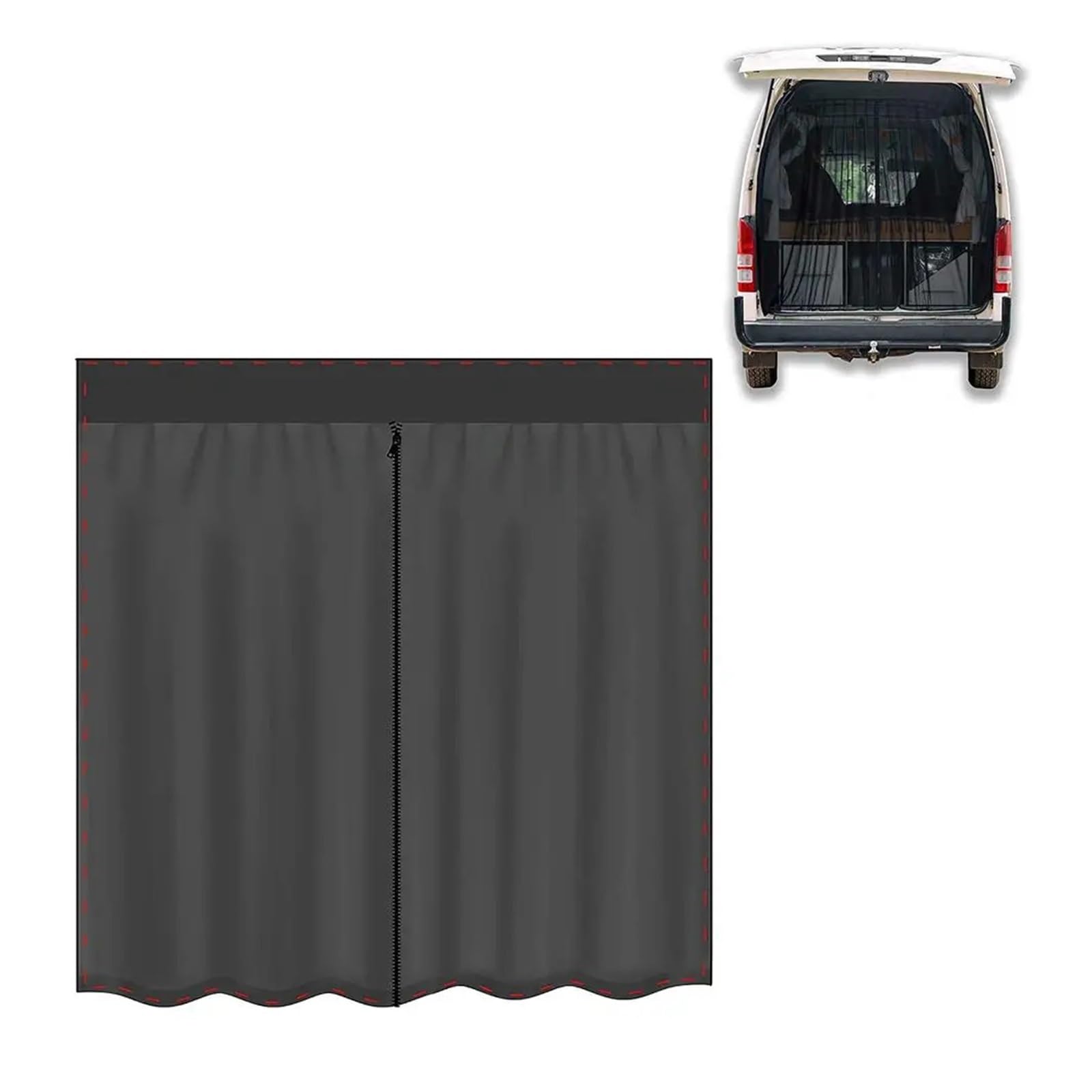 Rideau Voiture Rideau Pare-Soleil magnétique Universel for fourgonnette et Camping-Car(130 * 100)
