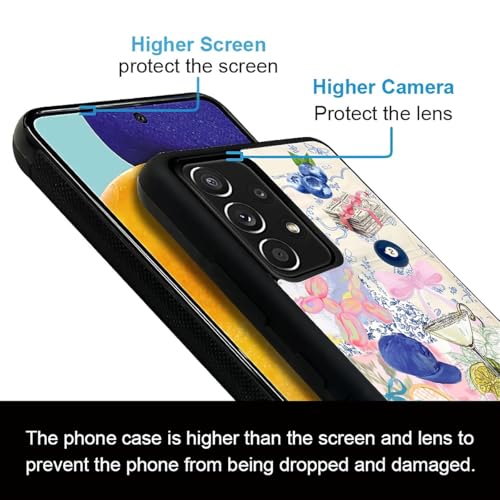 FKBRCL4U for Samsung Galaxy A53 5G Case,Graphic Design for Girl Boy Soft Silicone Hard Acrylic Shock Protection Designed for Samsung Galaxy A53 5G Cute Aesthetic Collage Preppy Pattern - image 4