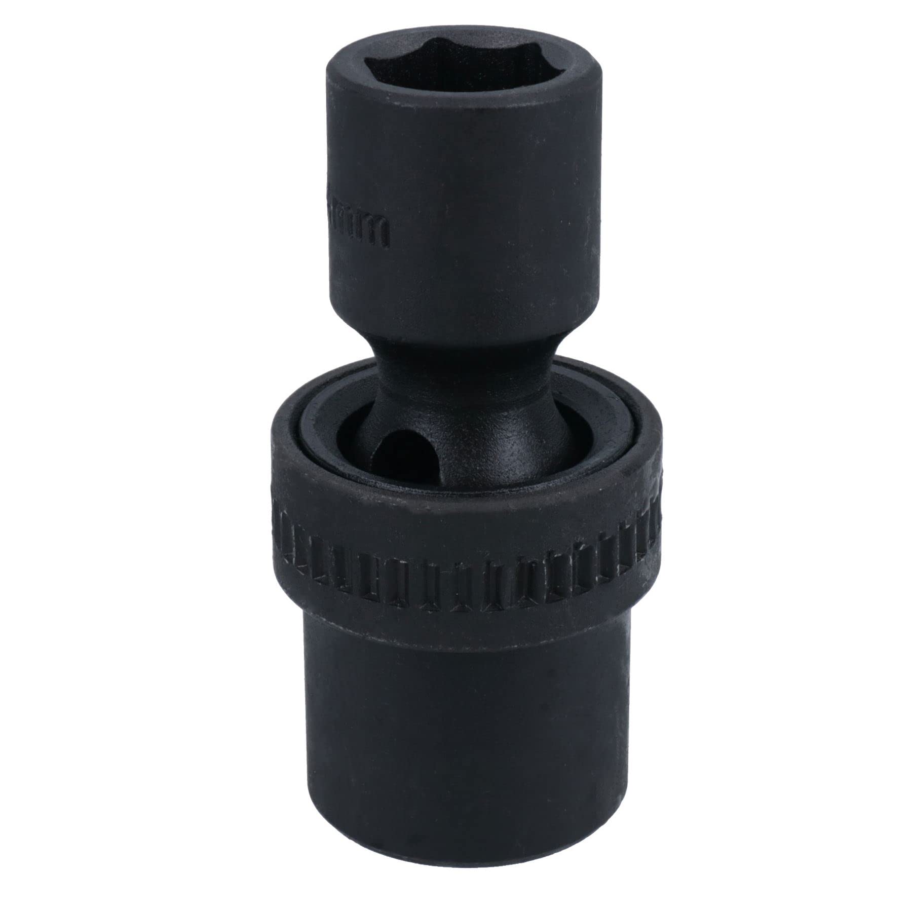 Ab Tools 13Mm 1/2In Drive Universal Swivel Wobble Metric Impact Shallow Socket 6 Point