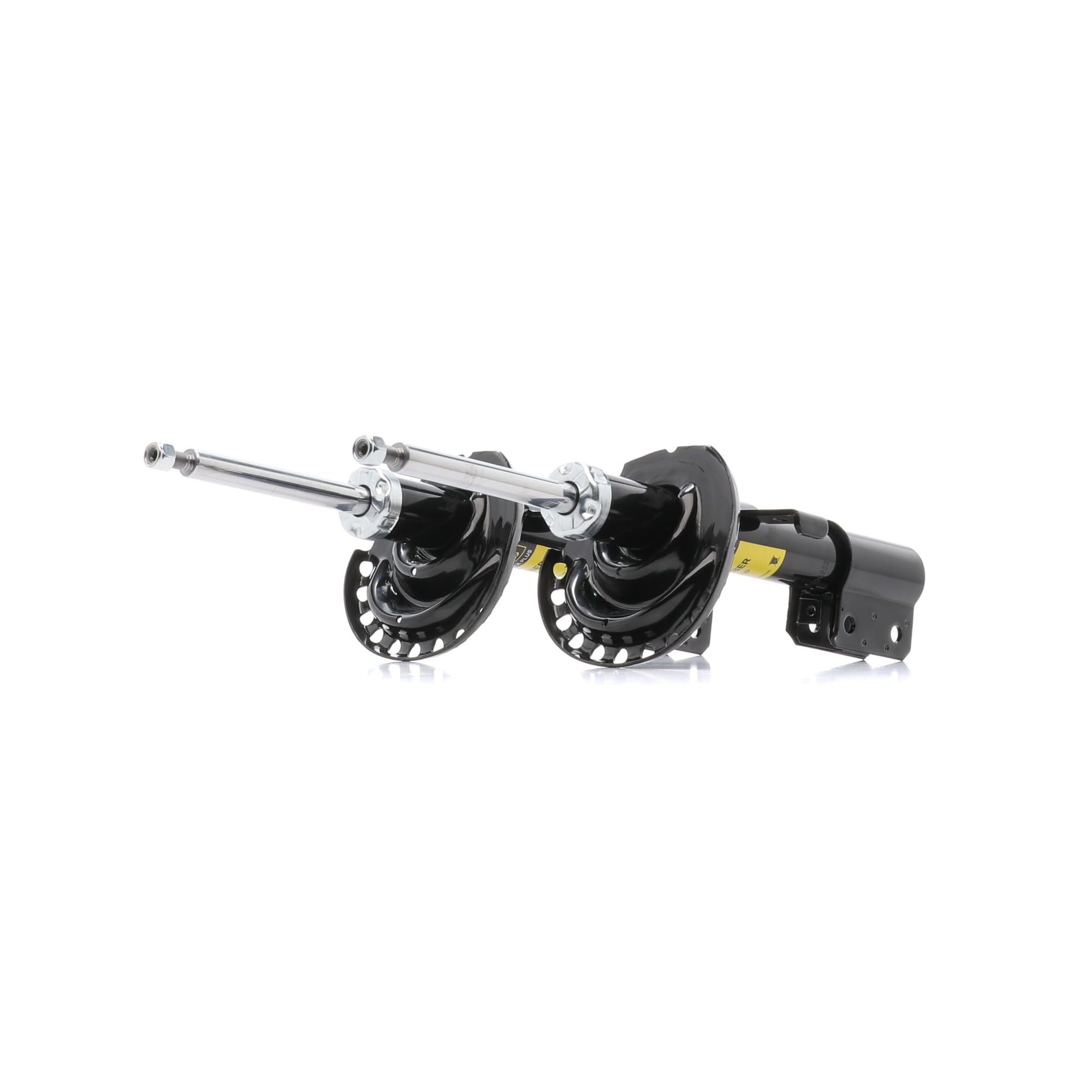 RIDEX PLUS 854S18998P 2x Amortisseur Avant Compatible avec RENAULT Clio 3 3/5 portes BR0/1, CR0/1