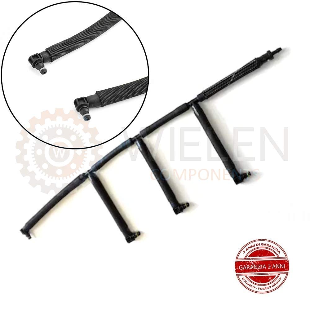 TUBO RITORNO COMPATIBILE CON INIETTORI LINEA CARBURANTE VW BEETLE CADDY GOLF JETTA PASSAT POLO TOURAN 1.6 TDI 03L130235AF