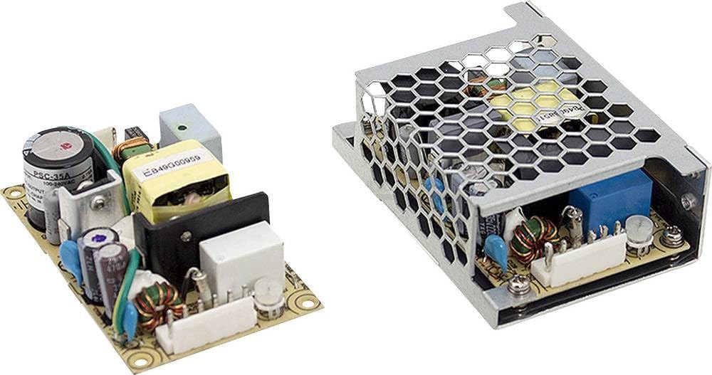 Mean Well PSC-35A-C Bloc d'alimentation AC/DC, Cadre Ouvert 35,8 W, 1 pièce