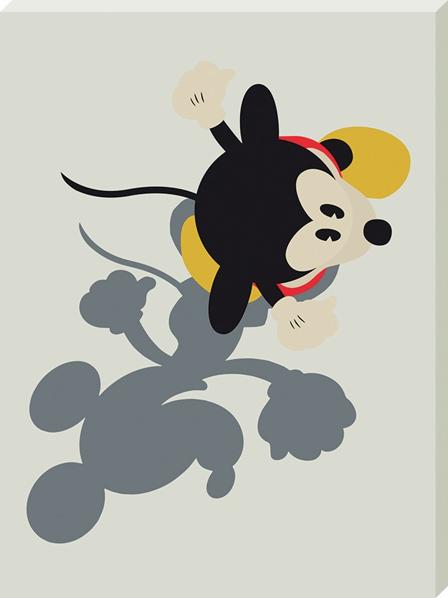 Mickey Mouse Canvas, Multi-Colour, 60 x 80 cm