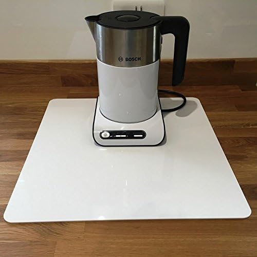 Super Cool Creation Square Worktop Saver, White - Medium, 3 mm Thickness