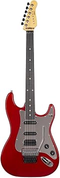 Godin Lerxst Grace Alex Lifeson Signature Electric Guitar - Grace Red with Floyd Rose