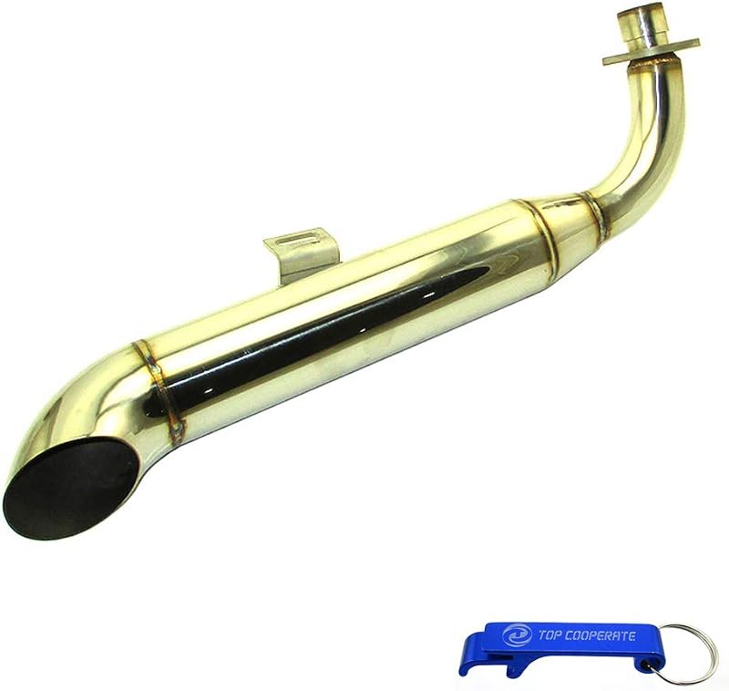 Silenciador de escape de acero inoxidable para motocicleta Honda Z50 Monkey Bike Mini Trail 50