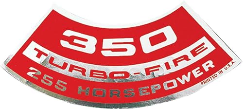 Pegatina para limpiar aire con tapa superior de 350 TURBO-FIRE 255 HP