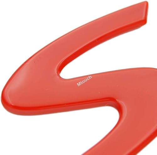 Miniatura 3 de Zorratin emblema de metal con letra "S" cromada, para cajuela trasera, para Porsche 911 Carrera 991 Panamera Boxster Macan Cayenne Turbo 2012+,