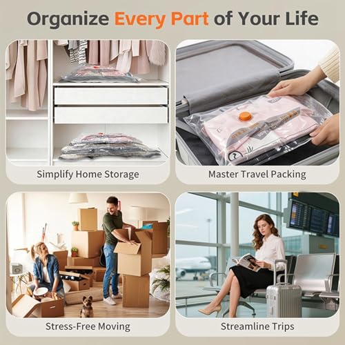 Bolsas de sellado al vacío para ropa de cama que solucionan los textiles voluminosos 5
