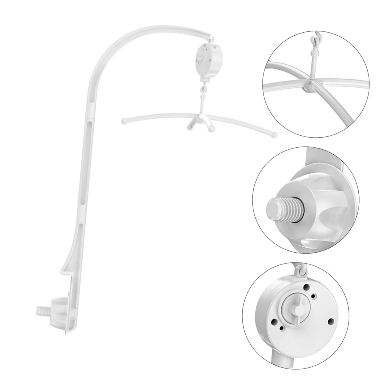 Campana Musical Colgante Para Cuna Soporte De Brazo Para Juguetes Dormitorios Sonajeros