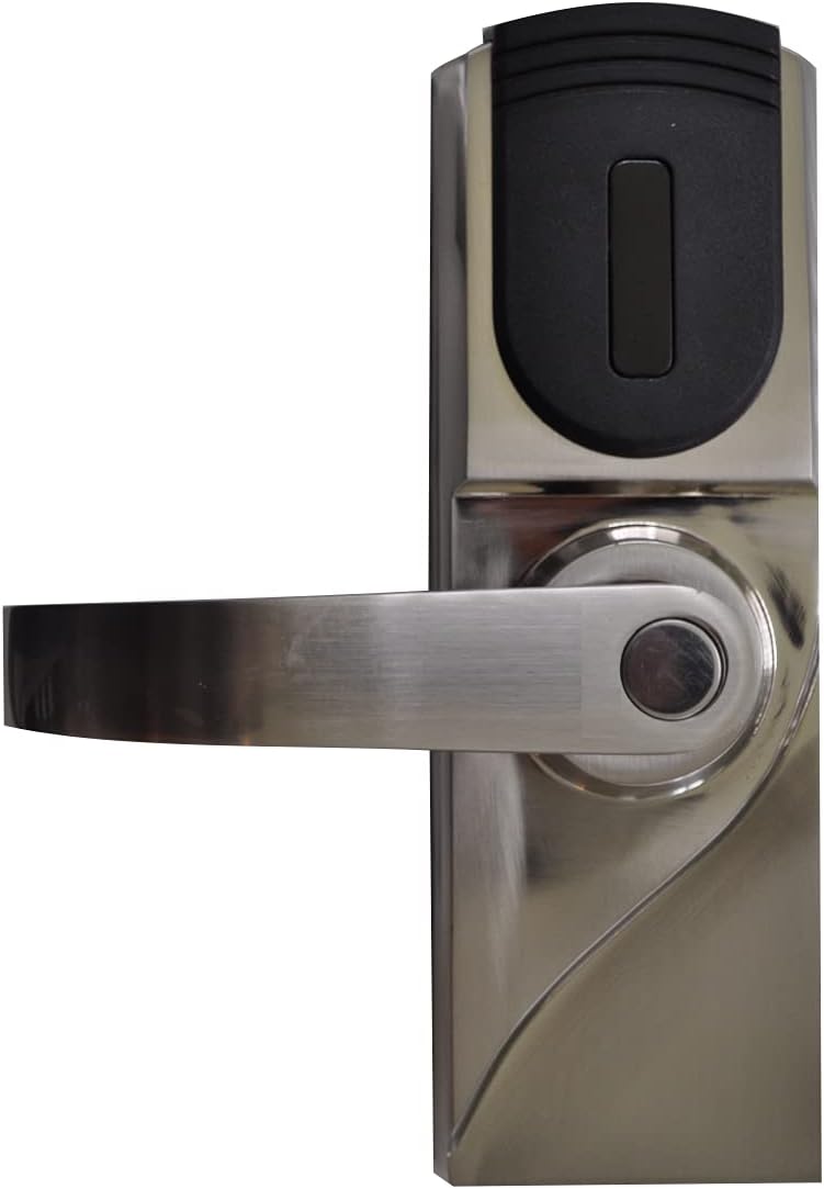 Electronic RFID Card Access External Door Lock MID300-LH-70 Left Hand with 2 3/4" backset for Office door lock, Warehouse, Airport, Apartment, Hotel, Senior Home Door Lock