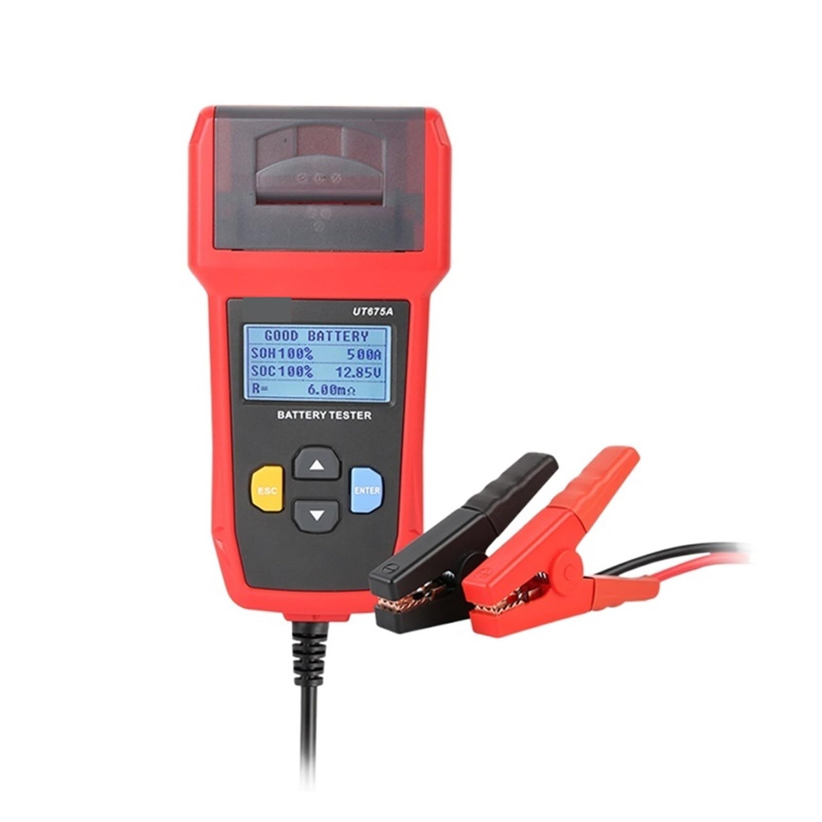 Tester Akumulatora Samochodowego Analizator Ładowarki 12 V 24 V Test Akumulatora Tester Akumulatora Samochodowego Ładowanie Skanera Profesjonalne Narzędzie Diagnostyczne(UT673A)