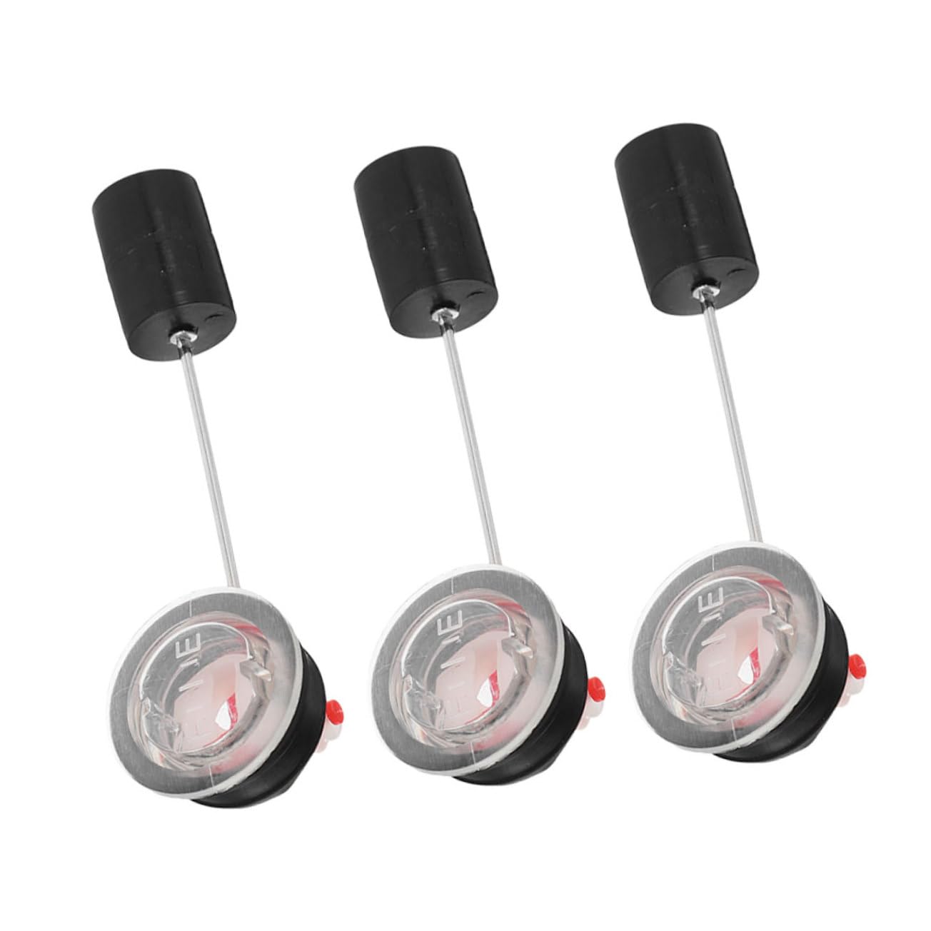 3pcs Generator Level Gauge Fuel Tank Level Indicator Heat Resistant Replacement Gauge for Gasoline Engine Easy to Read and Install