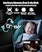OTTOCAST Cabin Care Baby Camera for Car, 1080P Baby Car Camera with HD Night Vision, Wireless CarPlay Adapter, 150° Wide Angle, Real-Time Rear Seat Monitor