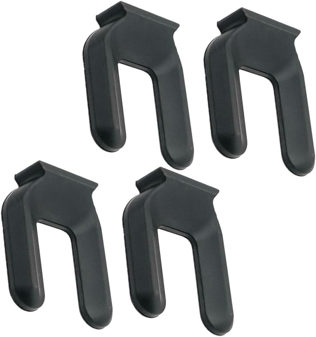 jojofuny 16pcs Wheel Stopper Pad for Furniture Slot Design to Prevent Sliding for Chairs Refrigerators and Appliances Easy Installation Skid