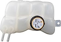 Vista 126 de TRQ Botella de desbordamiento del tanque de expansión del depósito de refrigerante del radiador compatible con Porsche Macan 2015-2018