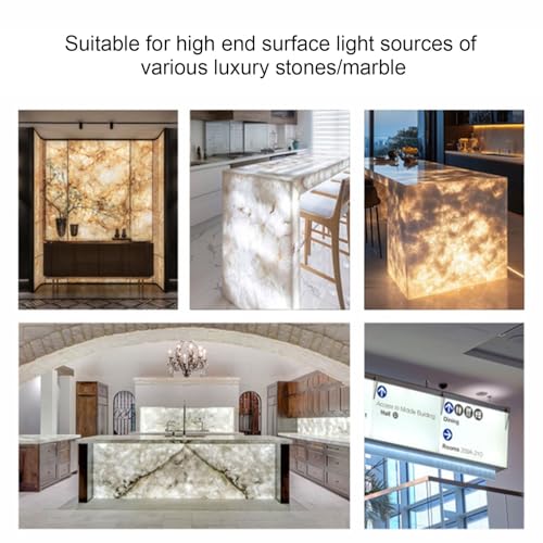 Feuille de rétroéclairage LED connectable panneau flexible 288 LED
