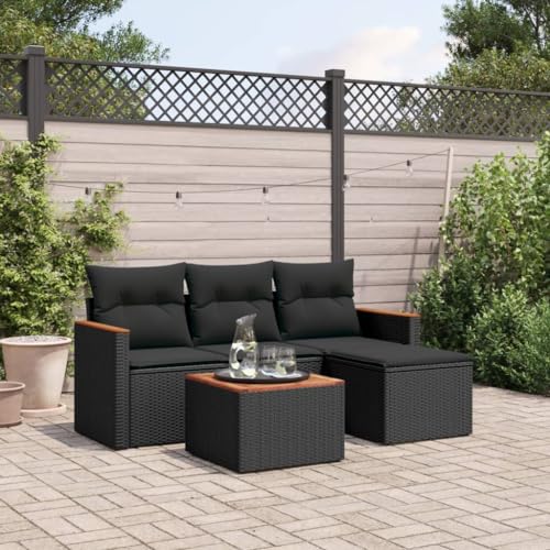 Festnight Balkon Ecklounge mit Stauraum Gartenlounge Rattan Sofa Garten Lounge Sofa Outdoor Sitzecke Loungemöbel Gartensofa Ecksofa Rattansofa Couch Festnight Balkon Ecklounge mit Stauraum Gartenlounge Rattan Sofa Garten Lounge Sofa Outdoor Sitzecke Loungemöbel Gartensofa Ecksofa Rattansofa Couch