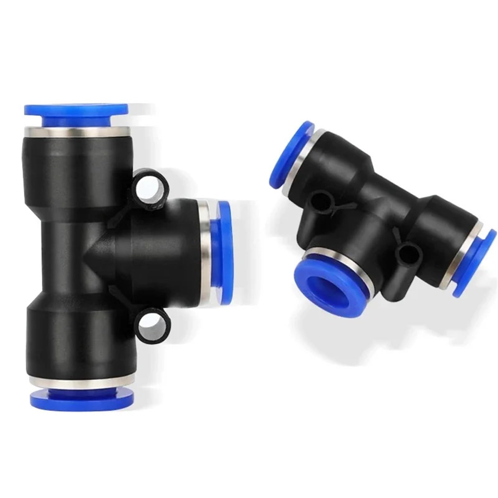 5 conectores rápidos for tubos de aire neumáticos, de plástico PU PY, de 4 mm, 6 mm, 8 mm, 10 mm y 12 mm.(SA(5PCS),12mm)