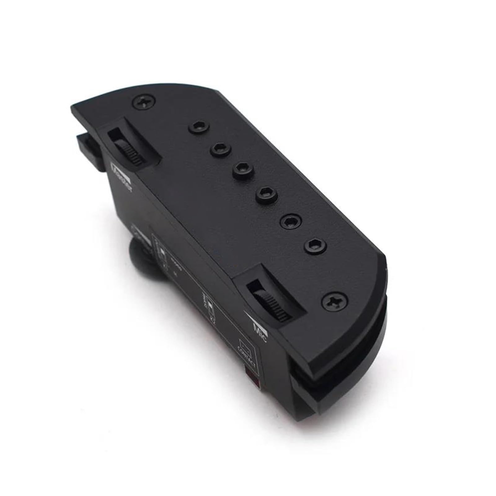 Tonabnehmer Im Schallloch Einer Akustikgitarre Magnetischer Doppelspulen Tonabnehmer Für Akustikgitarren Mit Schallloch Geeignet Für Professionelle Auftritte