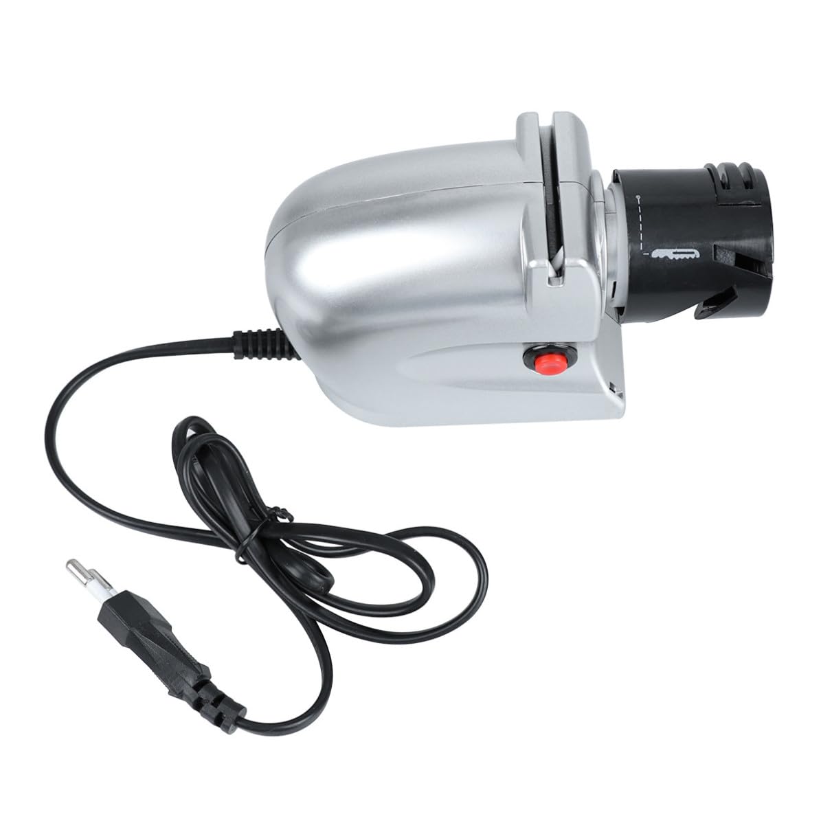 Affilacoltelli Elettrico Professionale da 20w per Coltelli da Cucina e Bistecca, Leggero Corpo in Plastica e Metallo, Affilatura Rapida per Uso Domestico in Cucina Colore Casuale