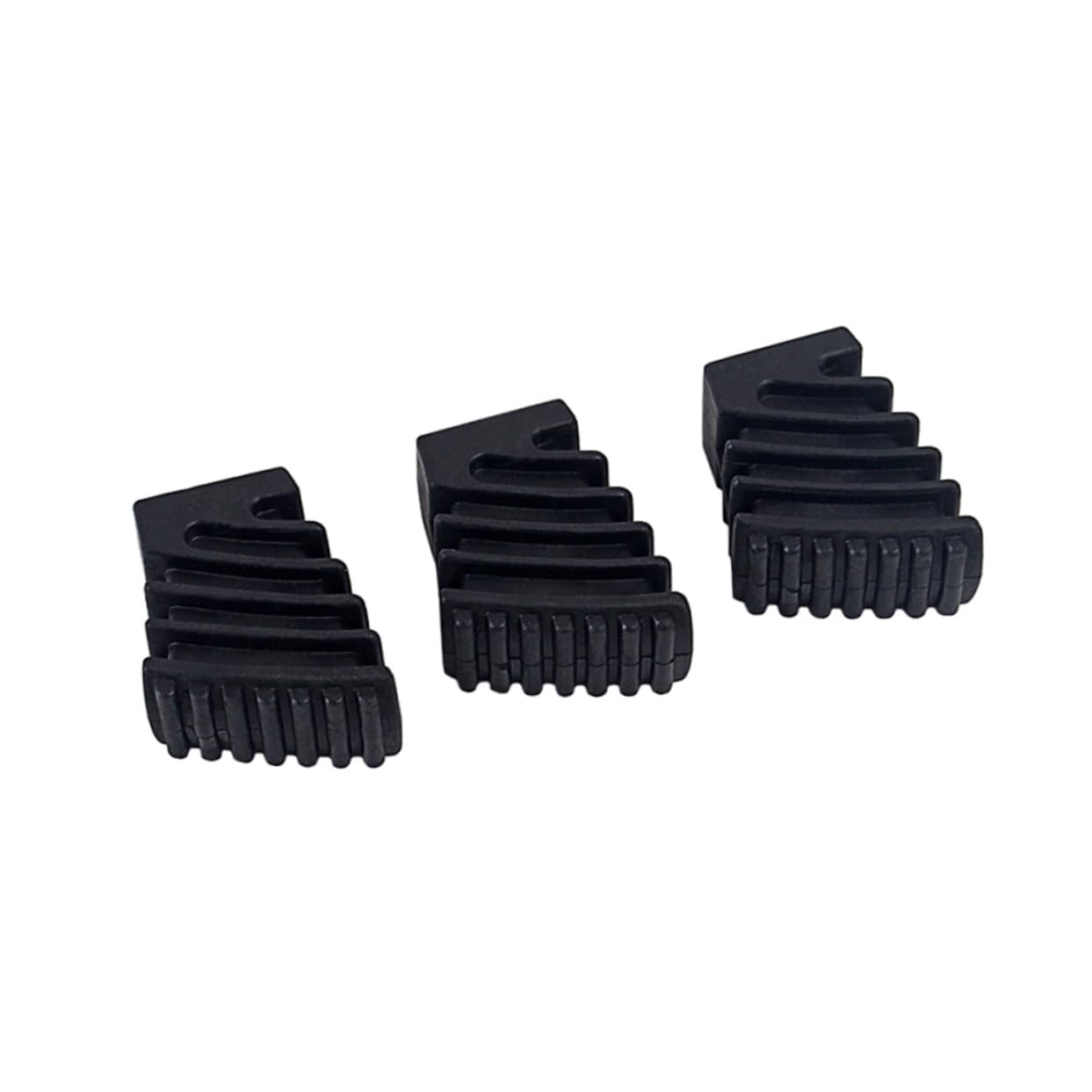 ibasenice 6pièces Caoutchouc Pour Support De De Sol Pour Support De Cymbale Accessoires De Percussion Noir