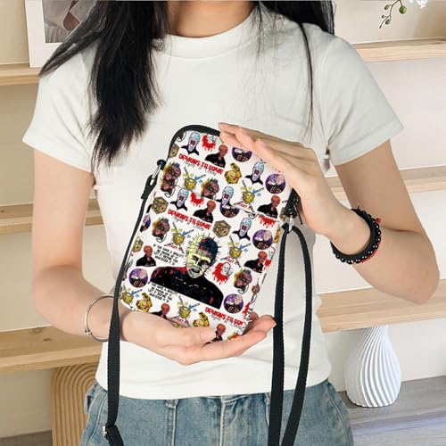 KEYCHIN Pinhead Fans Crossbody Bag Pinhead Movie Gifts Demons To Some Angels To Others Pinhead Shoulder Bag Pinhead Merch4