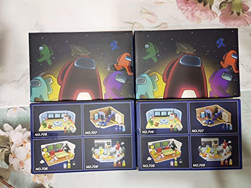 Building Blocks, Space Alien Figuren Peluche Spielmodell Kit Bricks Klassisches Kinderspielzeug für Kinder Geschenk Mini… – Bild 8
