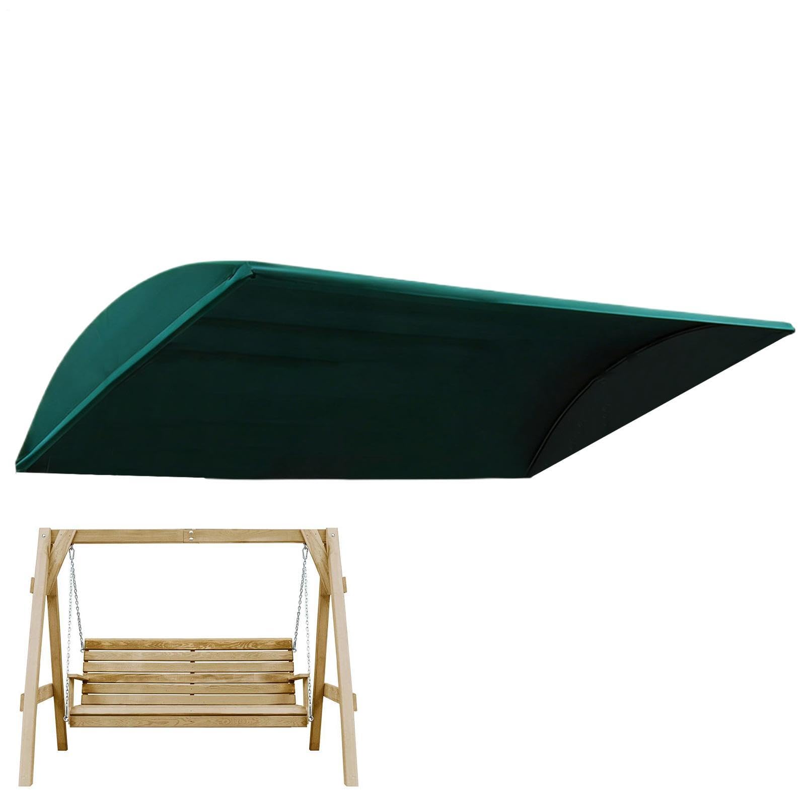 Sombra anti-UV para columpio de patio y terraza con toldo de repuesto