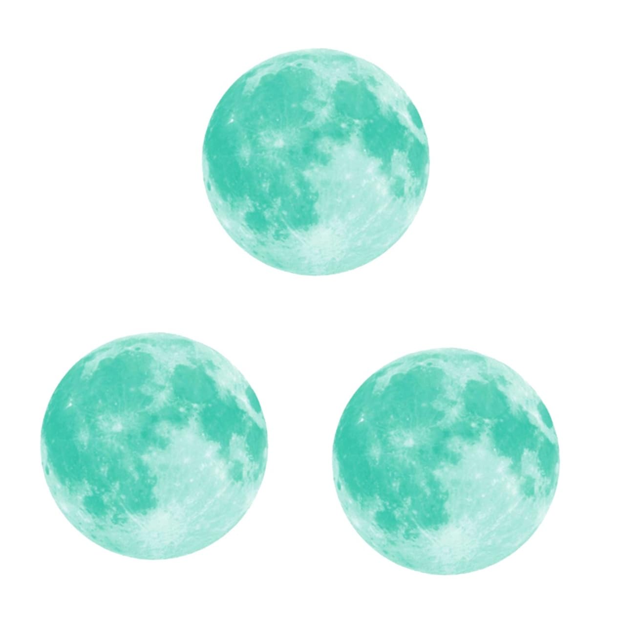 Autocollant lumineux étoiles pour rassurer les enfants au lit et décorer le plafond