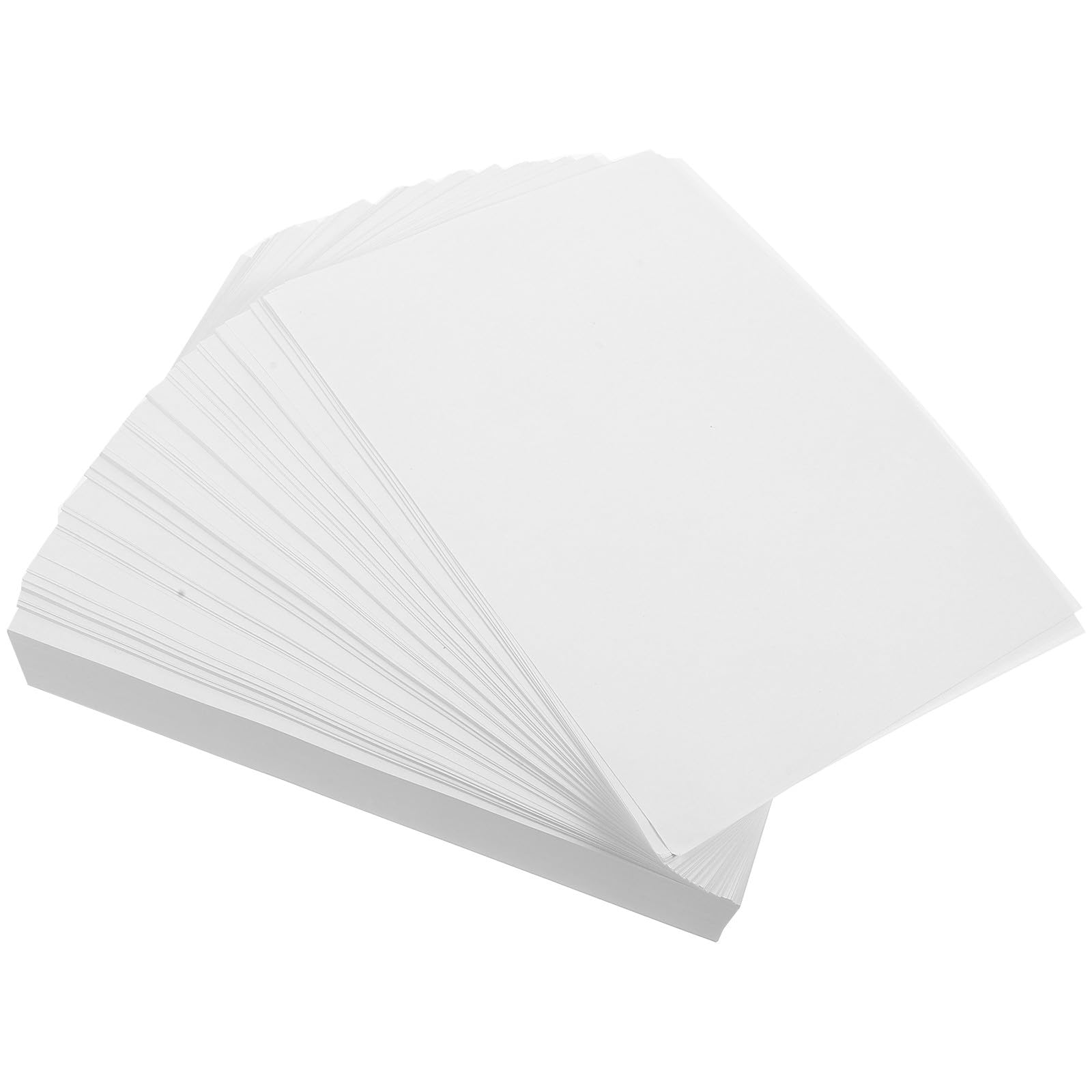 UKCOCO 500 Blatt Druckerpapier Doppelseitig Bedruckbar Weiß Vielseitiges Kopier und Zeichenpapier für Schule Büro und DIY Bastelprojekte Glatte Oberfläche Hohe Druckqualität