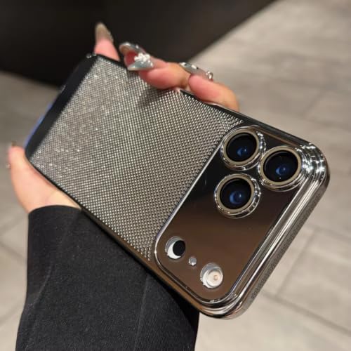 Coque ajourée pour iPhone 15 argent : protection haut de gamme avec dissipation de chaleur