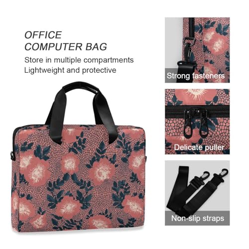 Bolso para portátil cruzado portátil con asa y correa 15.6'' miniatura 6