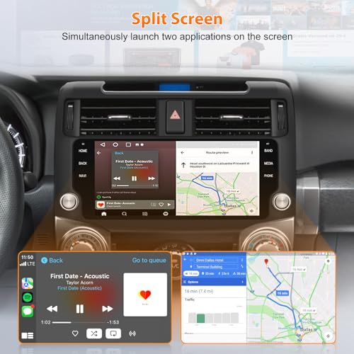 Radio para auto Junsun Android 13 pantalla táctil 10.33" miniatura 5