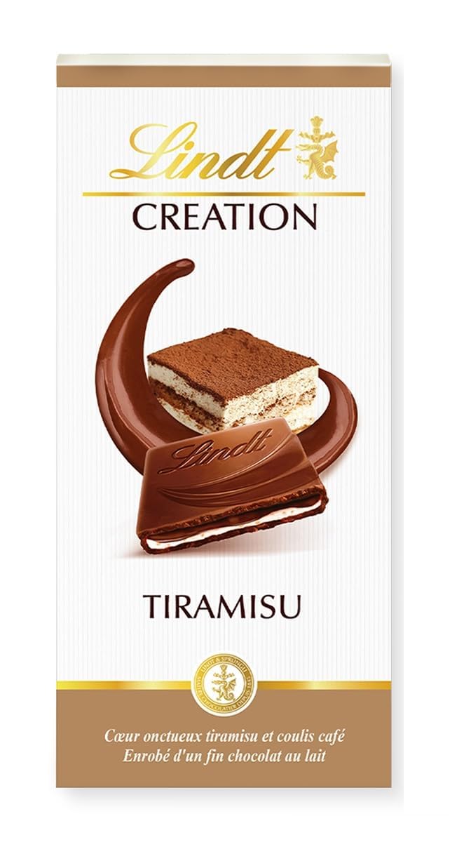 Lindts CREATION Tiramisu Coverd In Smooth And Creamy Milk Chocolate Delicious 150gm (B0DDQ7GS3Z) Amazon Price History, Amazon Price Tracker
