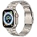 baozai Titanium Band Compatible with Apple Watch Band 49mm 45mm 44mm 42mm, Titanium Sports Band for Apple Watch Ultra Series 8/7/6/5/4/3/2/1/SE Men