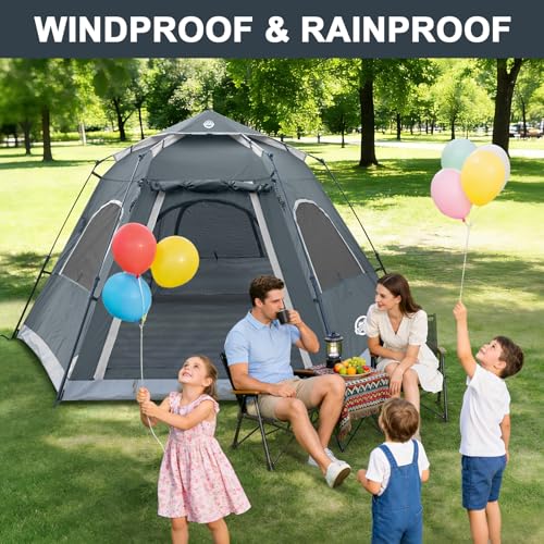 ADSMART 5 Person Instant Tent