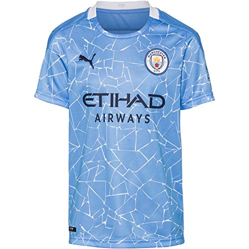  PUMA MCFC Home Shirt Replica SS Kids with Spon...