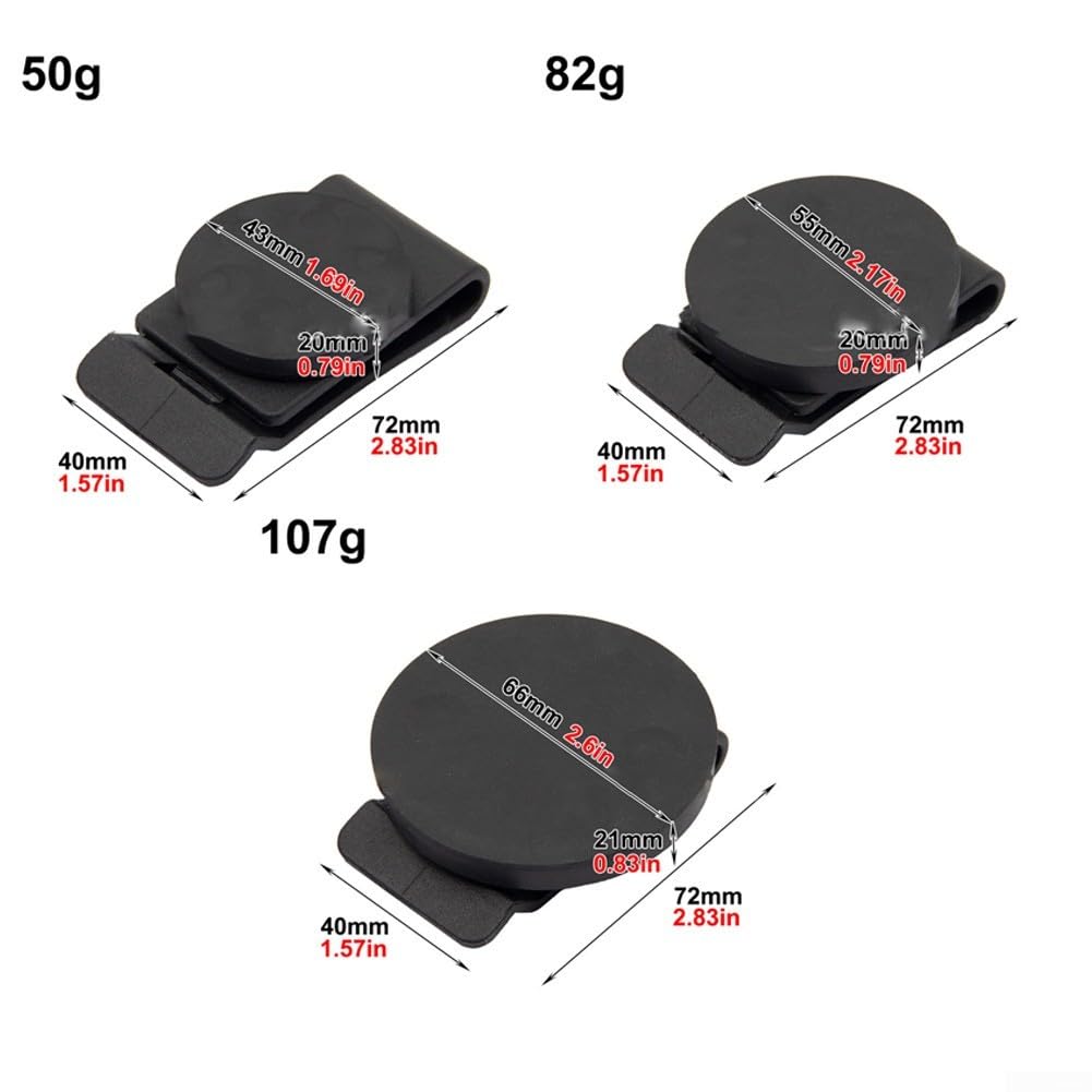 Clip magnético para cinturón para sujetar llaves y destornilladores durante el trabajo (43 mm)