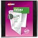 Avery Durable View Binder with 2-Inch Slant Ring, Holds 8.5 Inch x 11-Inch Paper, Black, 1 Binder (17031)