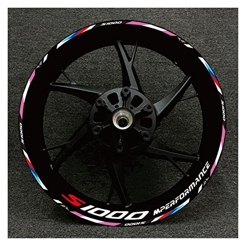 Autocollant jante 17 pouces moto adhésif réfléchissant pneu S1000XR décoration