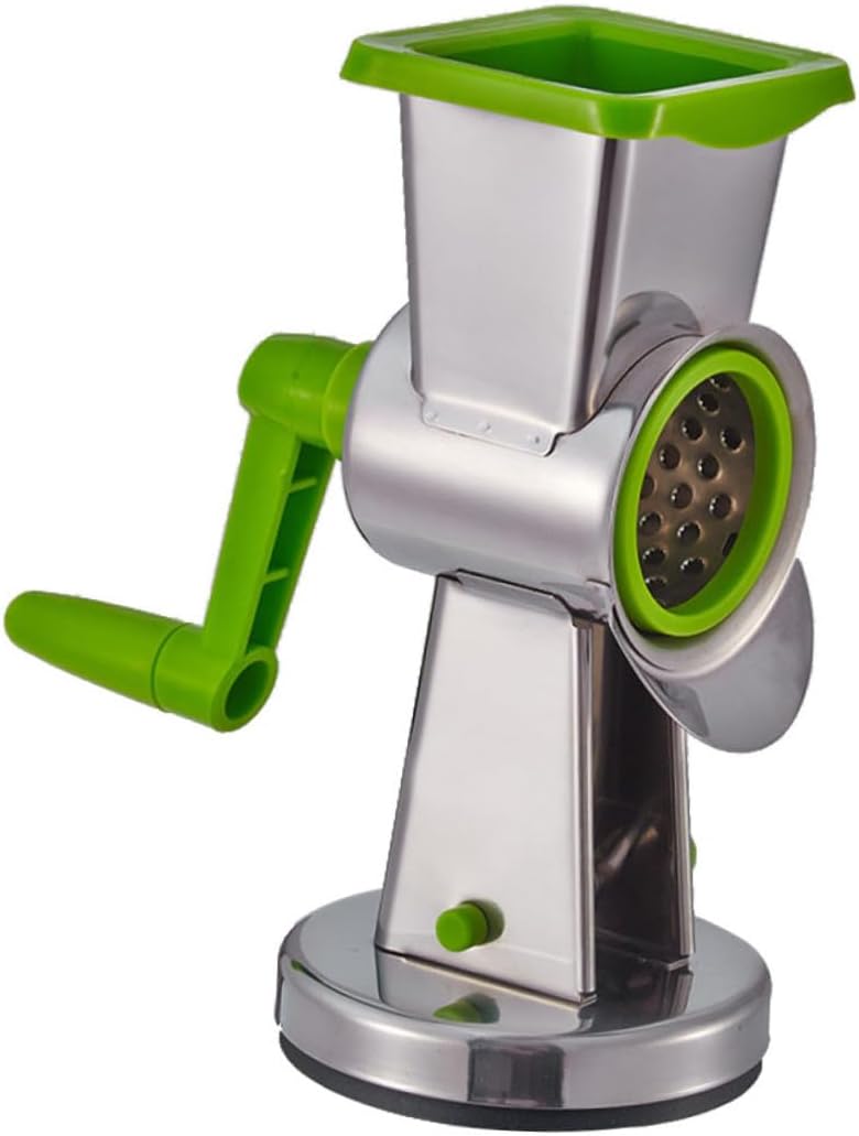 PRETYZOOM Drum Vegetable Cutter Cheese Slicers Multi-purpose Manual Cheese Grater