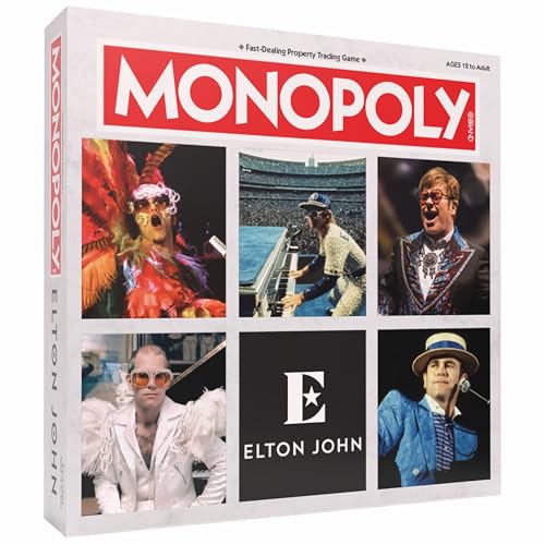 Monopoly: Elton John Juego de Mesa Coleccionable