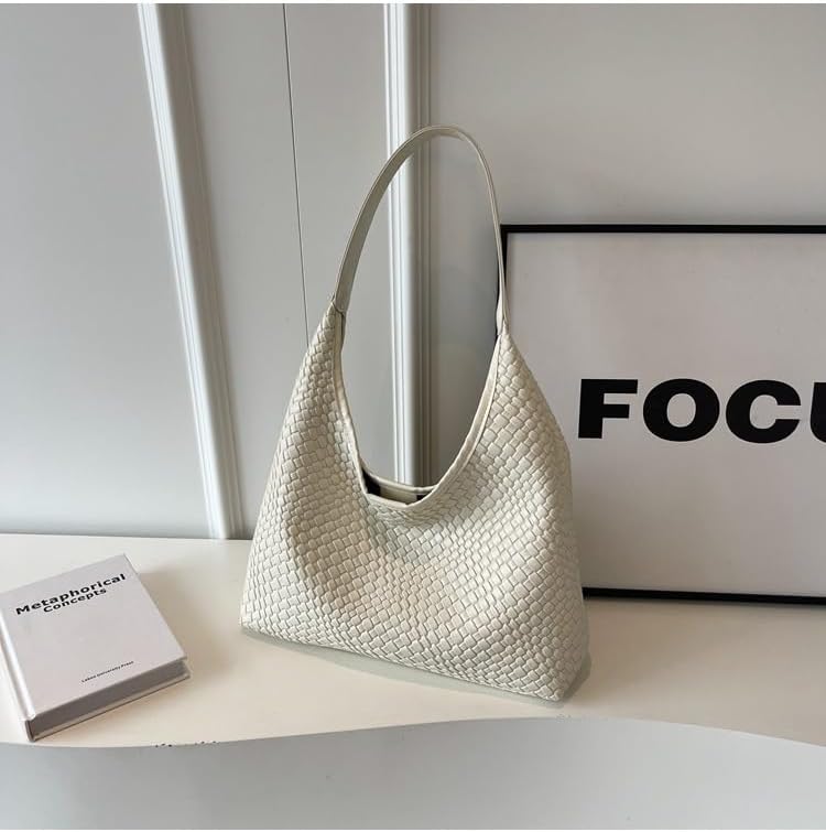 2026 Leather Tote Bag for Women Top-handle Shoulder Bag, Hobo Bags Large Capacity Soft Vegan Crossbody Handbag Underarm - Image 4